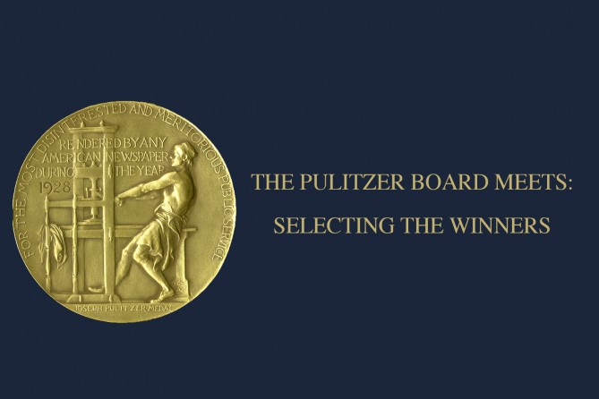 Behind the Scenes at the Pulitzer Prizes The Pulitzer Prizes